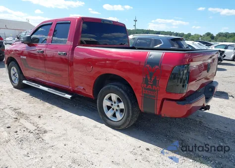 2010 Dodge Ram 1500 St из США, поврежденный, VIN 1D7RB1GK4AS112553